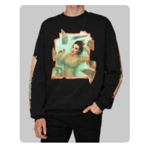 The Life of a Showgirl Crewneck Sweatshirt and CD Box Set/ Size Large